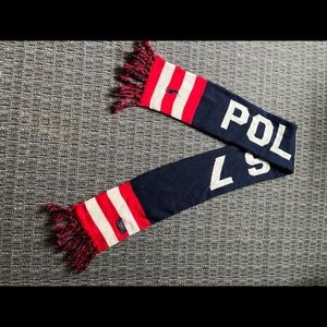 Polo Ralph Lauren 1967 wool blend long scarf